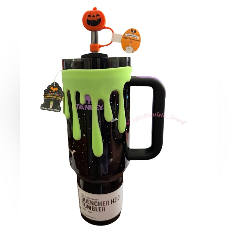 Halloween Stanley 40oz Quencher Tumbler Limited Edition Spellcast Black NWT